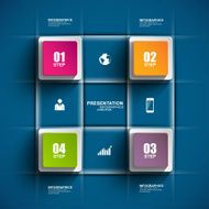 Infographics vector design template N273