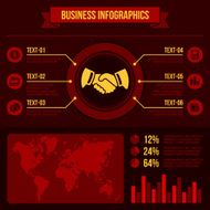 Business infographics elements N6