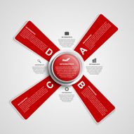 Vector abstract infographic