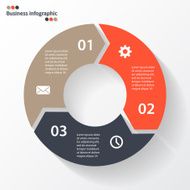 Circle arrows for your info graphic N5