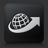 Black Square Button with Shipping N2