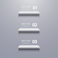 Vector modern shelf infographic background N2