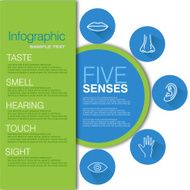 Five Senses Infographic Design N4