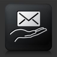 Black Square Button with Holding Letter