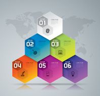 Infographic design vector N100