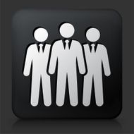 Black Square Button with Business Group N2