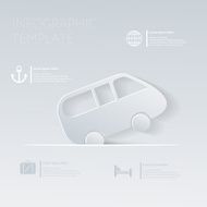 Car travel Theme holidays Template infographic or website layout