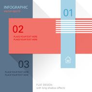 Clean infographic brochure design