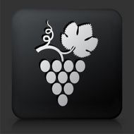 Black Square Button with Grape N2