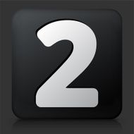 Black Square Button with Number Two