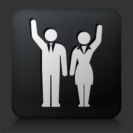 Black Square Button with Candidates
