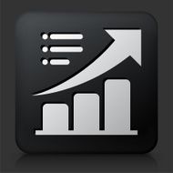 Black Square Button with Progress Bars