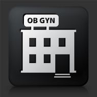 Black Square Button with Gynecology Offices