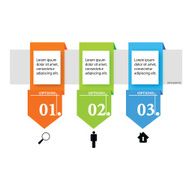 infographic with icon illustration