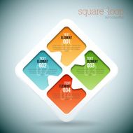 Squares Loop Infographic