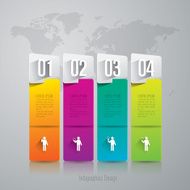 Infographics vector design template N276