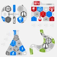 Set of medical icons N80