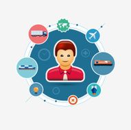 Busines Transportation Concept