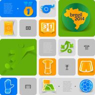 football soccer infographic N361