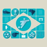 football soccer infographic N367