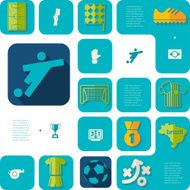 football soccer infographic N368
