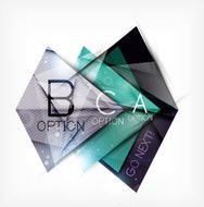 Infographic abstract background N65