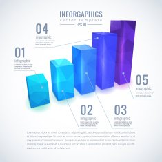 Business Infographics 3D style Vector illustration N3