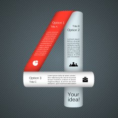 Modern vector template for your business project N166