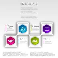 Business infographic design N222