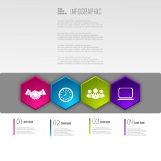 Business infographic design N224