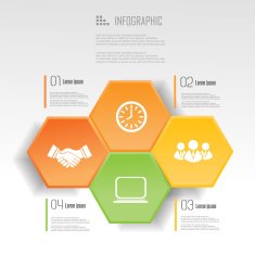 Business infographic design N232