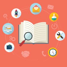 Search SEO concept Flat concept education background N2