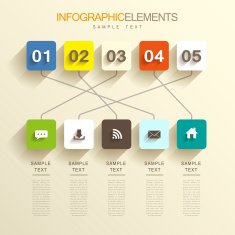 Abstract infographics N174