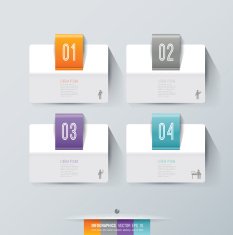 Infographics vector design template N227
