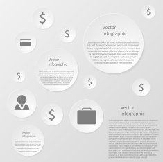 Abstract infographic Modern design template N5