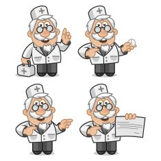 Doctor shows and tells