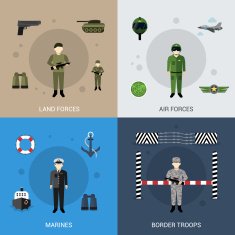 Military Flat Set