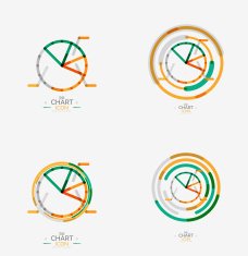 Line graph chart icon N48