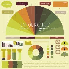 Set of infographic elements N27