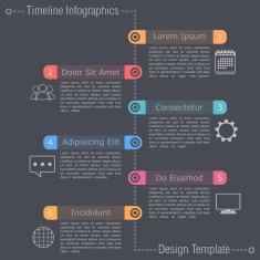 Timeline Infographics N52