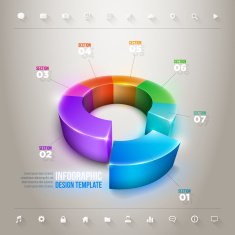 Pie Chart Infographic N7