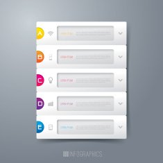 Infographics vector design template N232