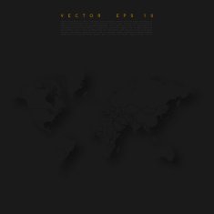 Vector Abstract Earth Map