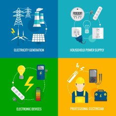 Electricity energy concept N2