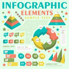 Abstract infographics N175