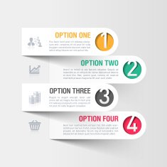 Modern business infographics template N6