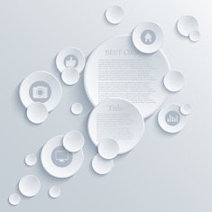 Vector infographic background design Eps10 N8