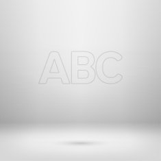 Icon in light studio room N15