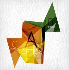 Infographic abstract background N24