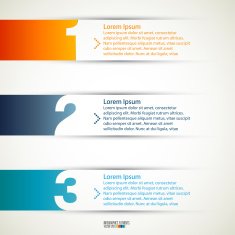 Modern infographics template N64